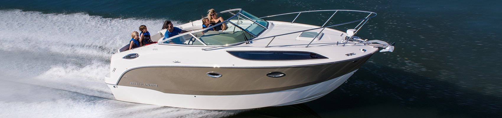 Boaters experience the power of Mercury diesel engines on a sleek vessel